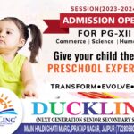 Admission Open For Session 2023-24